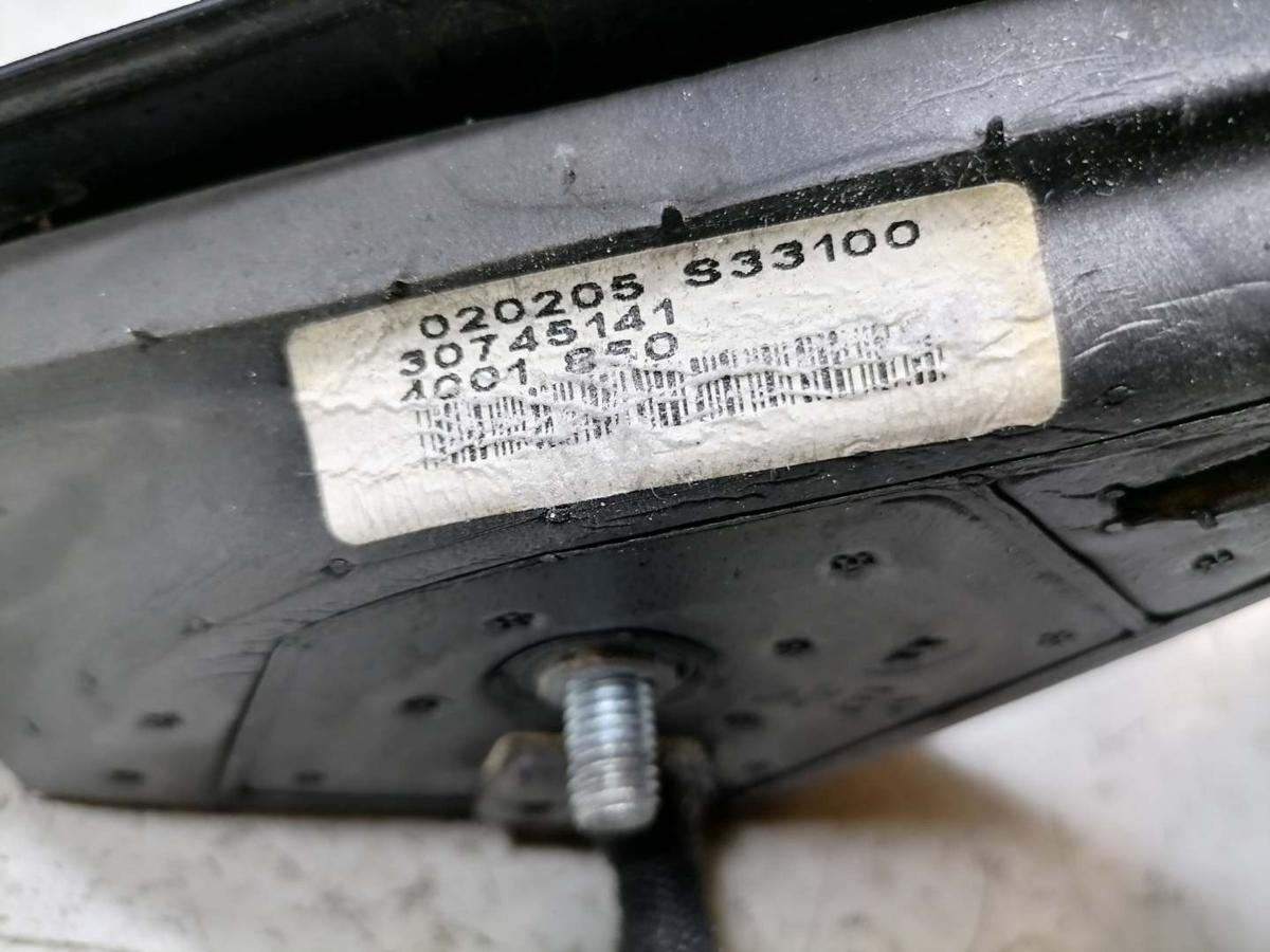 Volvo V50 original Au&szlig;enspiegel rechts elektrisch verstellbar 45400 Ruby Red Pearl Bj.2005